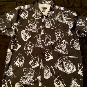 Reapers Woven Button-Up